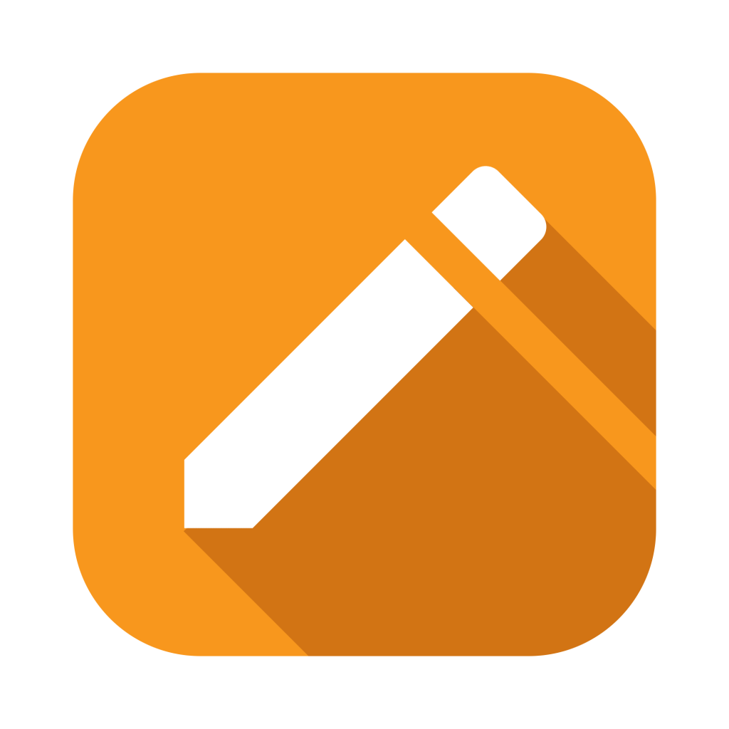 square-orange-pencil